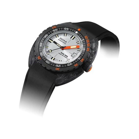 Pánské hodinky Doxa SUB 300 Carbon Searambler 822.70.021.20, Verze: stříbrná , 3 image