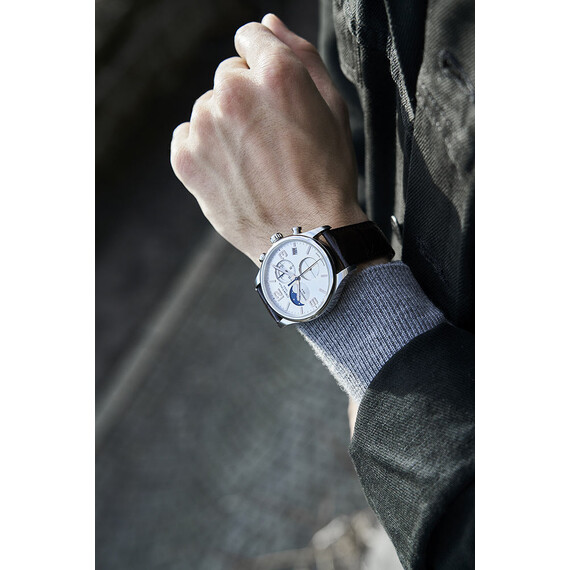 Pánské hodinky Certina DS-8 Chronograph Moon Phase C033.460.16.037.00, Verze: stříbrná , 11 image