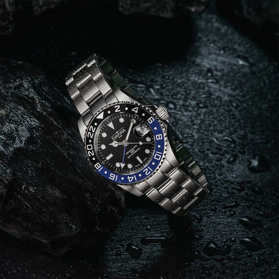 Pánské hodinky Davosa Ternos Ceramic GMT 161.590.40.W, Verze: modrá , 2 image