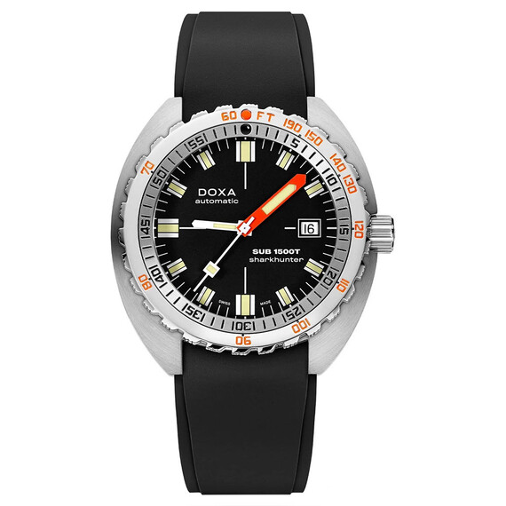 Pánské hodinky Doxa SUB 1500T Sharkhunter 883.10.101.20, Verze: černá 