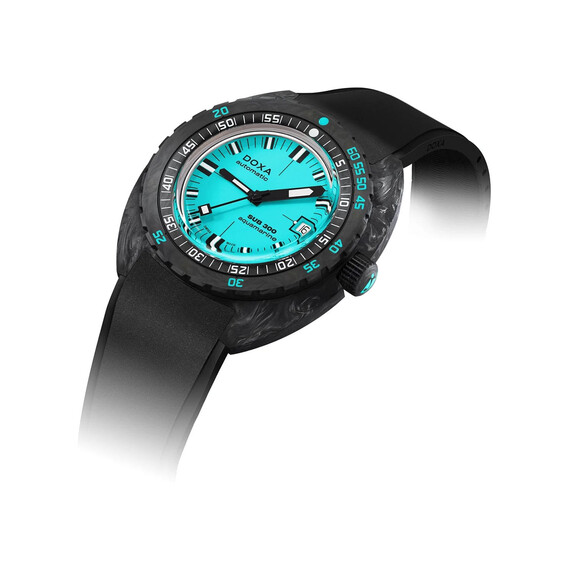 Pánské hodinky Doxa SUB 300 Carbon Aquamarine 822.70.241.20, Verze: zelená , 3 image
