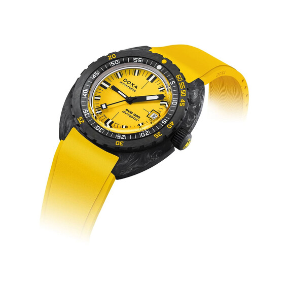 Pánské hodinky Doxa SUB 300 Carbon Divingstar 822.70.361.31, Verze: žlutá2 , 3 image
