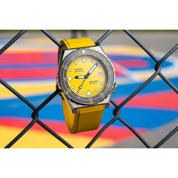 Pánské hodinky Doxa SUB 600T Divingstar 861.10.361.31, Verze: žlutá , 4 image