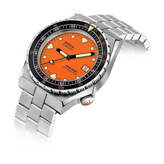 Pánské hodinky Doxa SUB 600T Professional 861.10.351.10, Verze: oranžová , 3 image