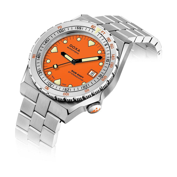 Pánské hodinky Doxa SUB 600T Professional 862.10.351.10, Verze: oranžová2 , 3 image
