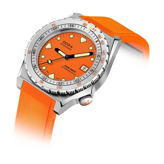 Pánské hodinky Doxa SUB 600T Professional 862.10.351.21, Verze: oranžová2 , 3 image