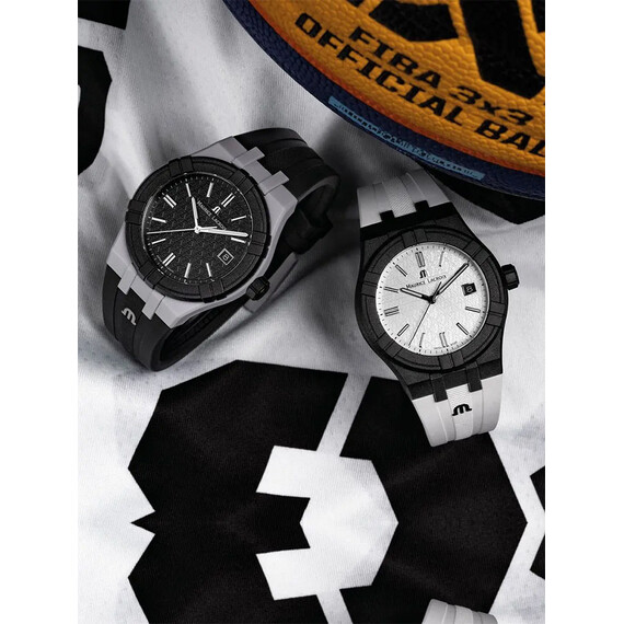 Pánské hodinky Maurice Lacroix Aikon Tide Special Edition FIBA 3X3 AI2008-20YZ0-200-0, Verze: černá , 2 image