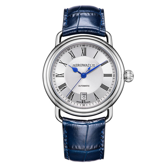 Pánské hodinky Aerowatch 1942 Automatic A 60900 AA26, Verze: stříbrná2 