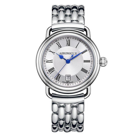 Pánské hodinky Aerowatch 1942 A 42900 AA26 M, Verze: stříbrná 