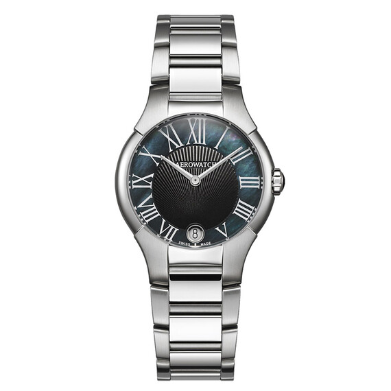 Dámské hodinky Aerowatch New Lady Grande A 06964 AA04 M, Verze: černá2 