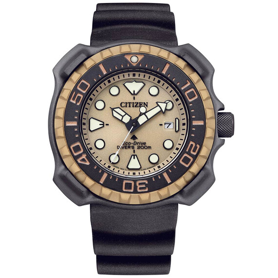 Pánské hodinky Citizen Promaster Diver BN0226-10P, Verze: béžová, krémová 