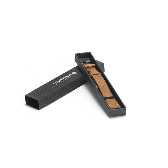 Řemínek Certina DS+ C852021655, Verze: hnědá2, Šířka řemínku: 20, Šířka u spony: 18 , 2 image