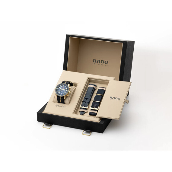 Pánské hodinky Rado Captain Cook Chronograph Set R32146208, Verze: modrá2 , 4 image