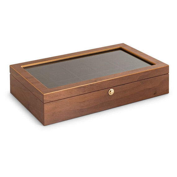 Box Beco Walnut 309368 pro 10 hodinek, Verze: hnědá2 