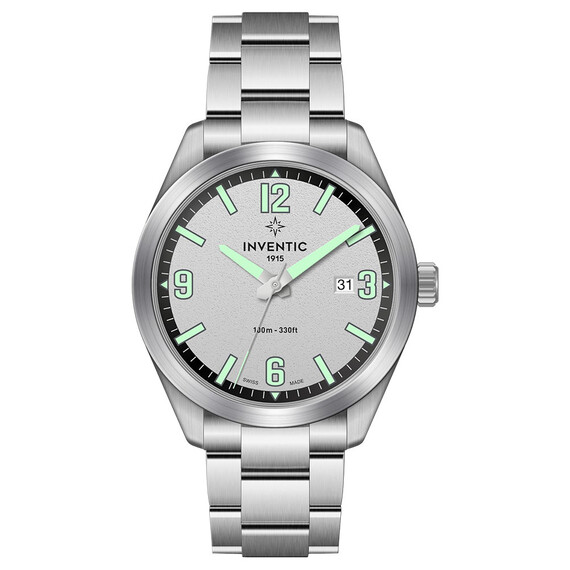 Pánské hodinky Inventic C54335.41.25, Verze: stříbrná 