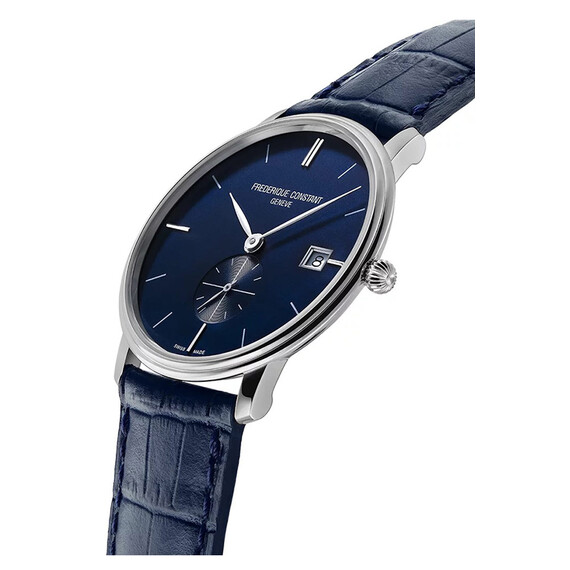 Pánské hodinky Frederique Constant Slimline Midsize Gents FC-245N4S6, Verze: modrá , 4 image