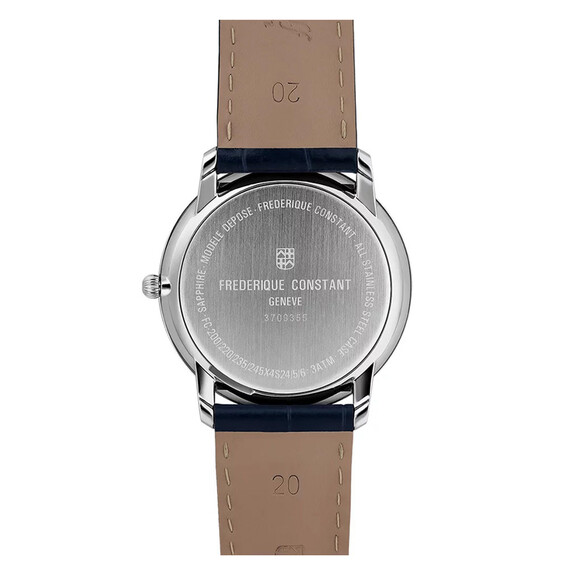 Pánské hodinky Frederique Constant Slimline Midsize Gents FC-245N4S6, Verze: modrá , 2 image