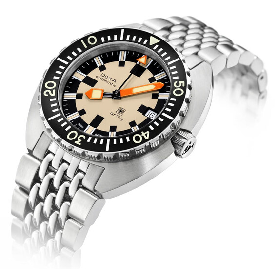 Pánské hodinky Doxa Army 785.10.031.10, Verze: stříbrná , 3 image