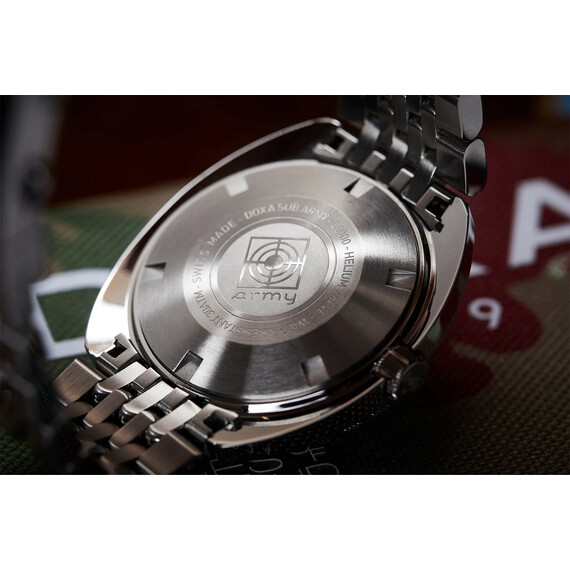 Pánské hodinky Doxa Army 785.10.031.10, Verze: stříbrná , 9 image