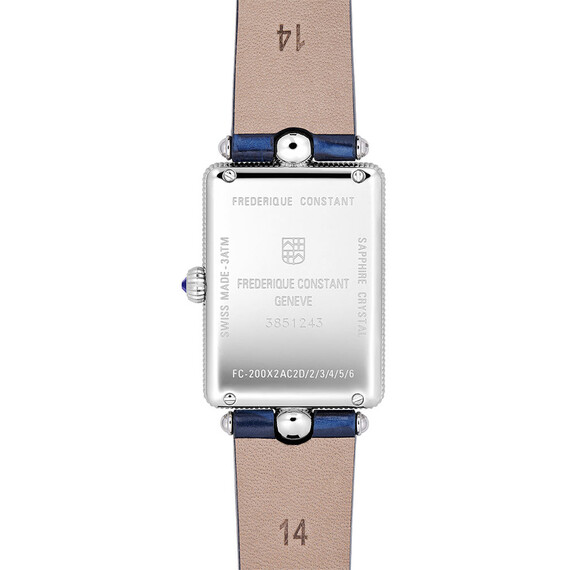 Dámské hodinky Frederique Constant Classics Art Deco Carree FC-200MPW2AC2D6, Verze: modrá , 2 image