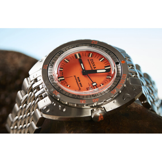 Pánské hodinky Doxa SUB 300 Professional 821.10.351.10, Verze: oranžová , 5 image