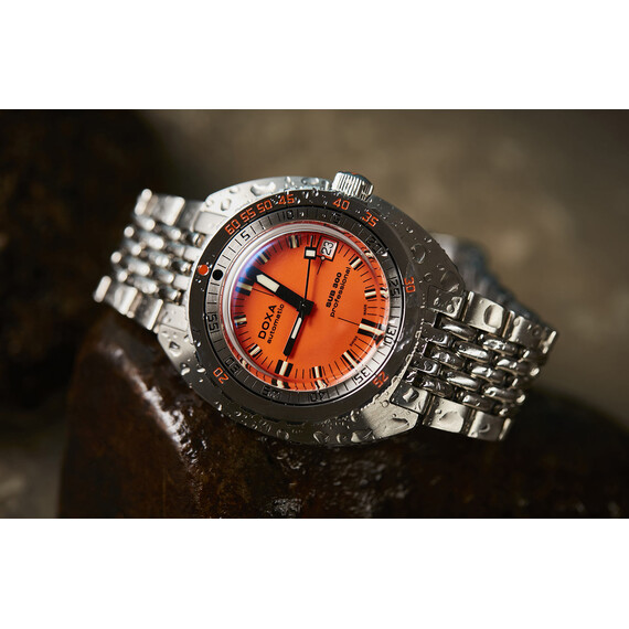 Pánské hodinky Doxa SUB 300 Professional 821.10.351.10, Verze: oranžová , 8 image