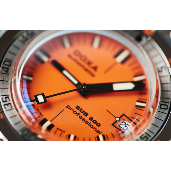 Pánské hodinky Doxa SUB 300 Professional 821.10.351.10, Verze: oranžová , 12 image