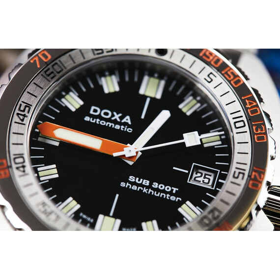 Pánské hodinky Doxa SUB 300T Sharkhunter 840.10.101.10, Verze: černá , 6 image