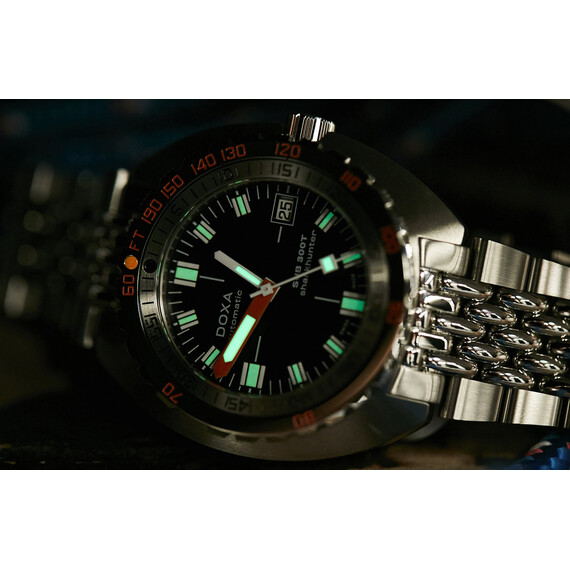 Pánské hodinky Doxa SUB 1500T Sharkhunter 883.10.101.10, Verze: černá , 10 image