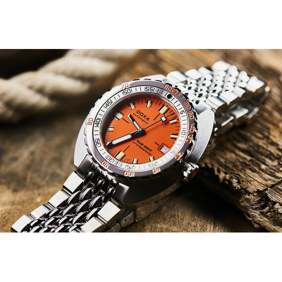 Pánské hodinky Doxa SUB 300T Professional 840.10.351.10, Verze: oranžová , 6 image