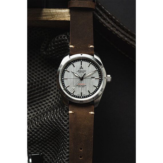 Pánské hodinky Atlantic Seaflight 70351.41.21, Verze: hnědá , 2 image