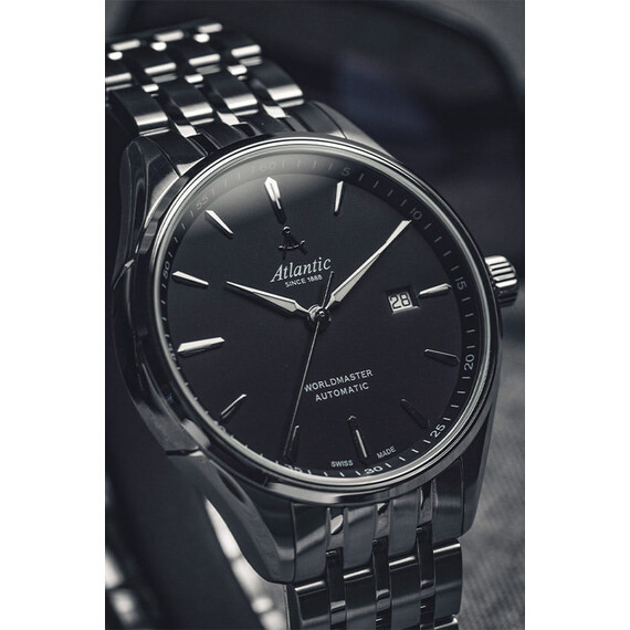 Pánské hodinky Atlantic Worldmaster 1888 52759.41.61SM, Verze: černá , 4 image