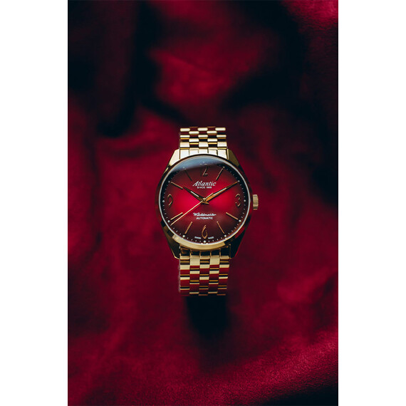 Pánské hodinky Atlantic Worldmaster Art Deco Automatic 51752.45.99GM, Verze: žluté zlato2 , 2 image