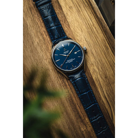 Pánské hodinky Atlantic 52781.41.51 Worldmaster Chronometer Automatic, Verze: modrá , 3 image