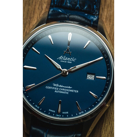 Pánské hodinky Atlantic 52781.41.51 Worldmaster Chronometer Automatic, Verze: modrá , 4 image