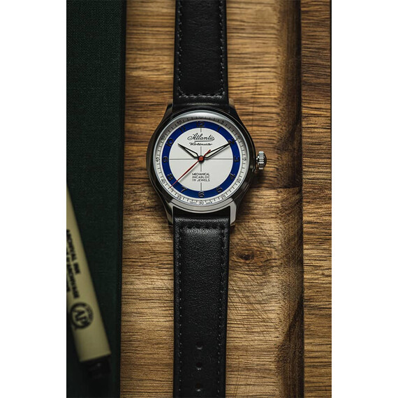 Pánské hodinky Atlantic Worldmaster Mechanical Incabloc 53680.41.13, Verze: černá , 10 image