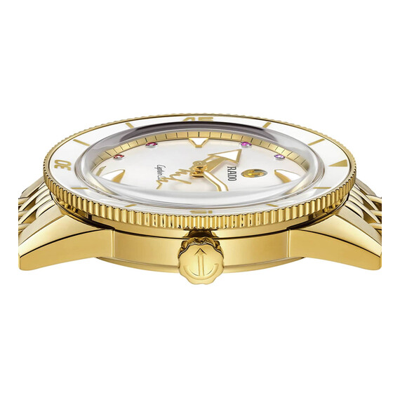 Dámské hodinky Rado Captain Cook x Marina Hoermanseder Heartbeat R32117708, Verze: žluté zlato , 8 image