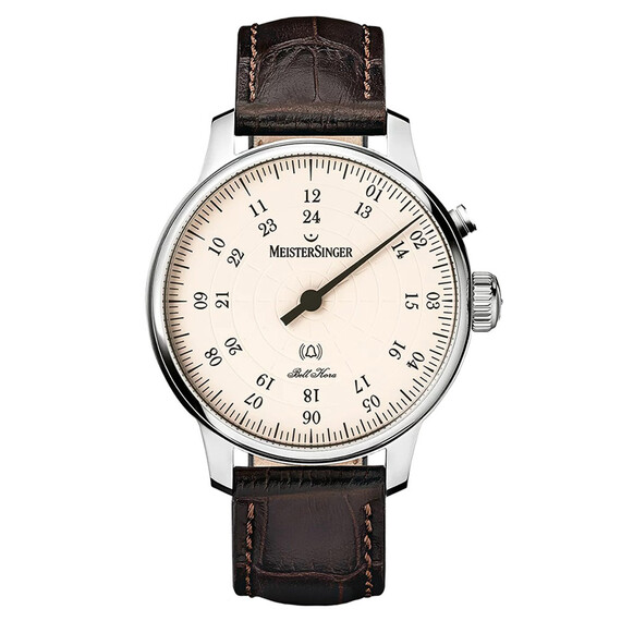 Pánské hodinky MeisterSinger Bell Hora BHO913, Verze: béžová, krémová 