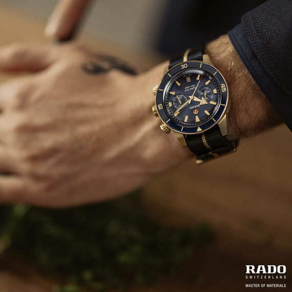 Pánské hodinky Rado Captain Cook Chronograph Set R32146208, Verze: modrá2 , 14 image