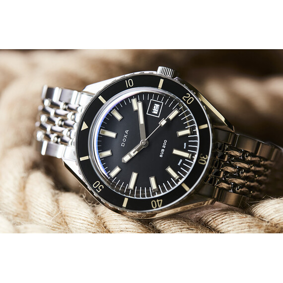 Pánské hodinky Doxa SUB 200 Sharkhunter 799.10.101.10, Verze: černá , 6 image