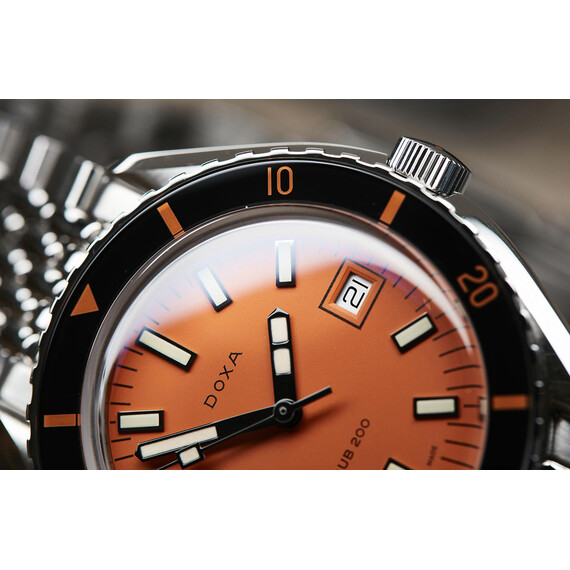 Pánské hodinky Doxa SUB 200 Professional 799.10.351.10, Verze: oranžová , 9 image