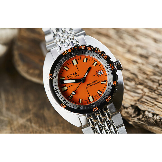 Pánské hodinky Doxa SUB 300T Professional 840.10.351.10, Verze: oranžová , 7 image