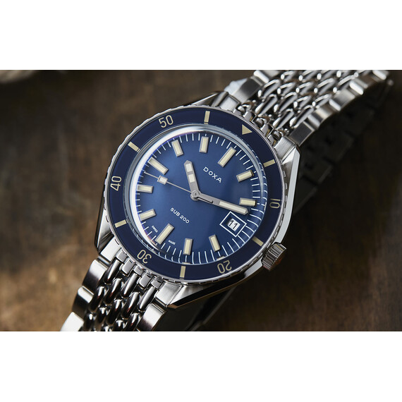 Pánské hodinky Doxa SUB 200 Caribbean 799.10.201.10, Verze: modrá , 6 image