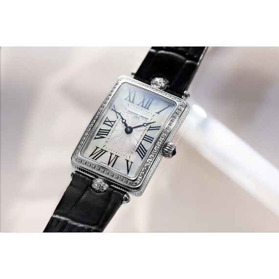 Dámské hodinky Frederique Constant Classics Art Deco Carree FC-200MPW2ACD6, Verze: černá , 3 image
