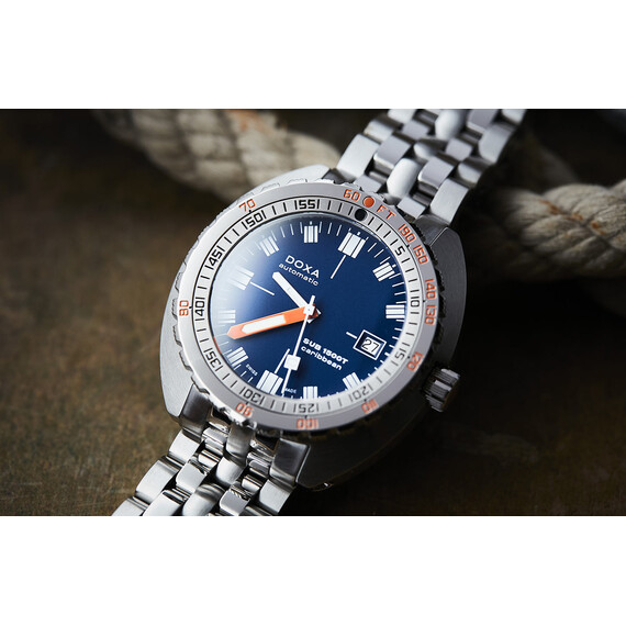 Pánské hodinky Doxa SUB 1500T Caribbean 883.10.201.10, Verze: modrá , 11 image