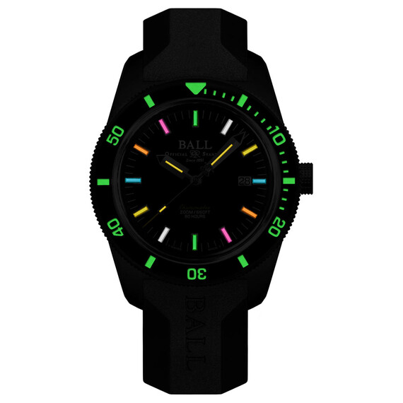 Pánské hodinky Ball Engineer II Skindiver Heritage Manufacture Chronometer Limited Edition DD3208B-P2C-BKR, Verze: černá3 , 2 image