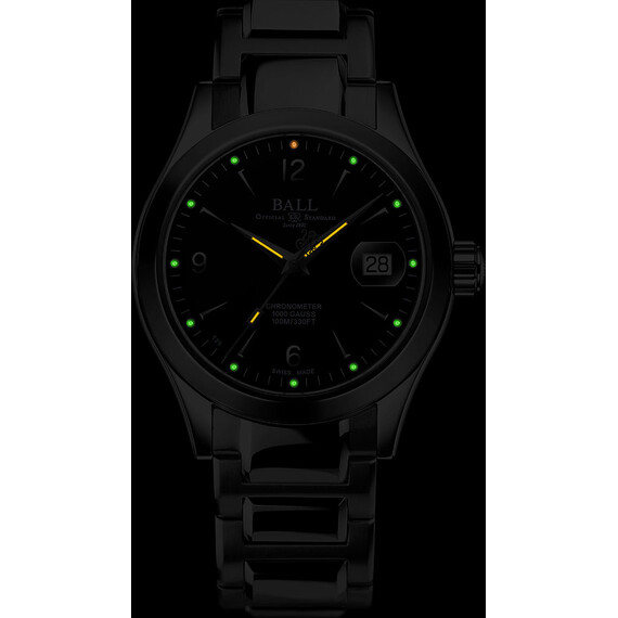 Pánské hodinky Ball Engineer III Ohio Chronometer NM9026C-S5CJ-BK, Verze: stříbrná3 , 2 image