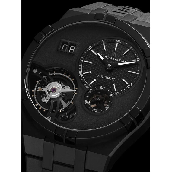 Pánské hodinky Maurice Lacroix Aikon Master Grand Date Black AI6118-DLB0B-330-2, Verze: černá , 3 image