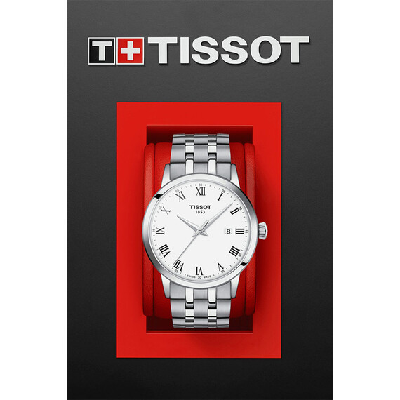 Pánské hodinky Tissot Classic Dream Gent T129.410.11.013.00, Verze: bílá , 6 image