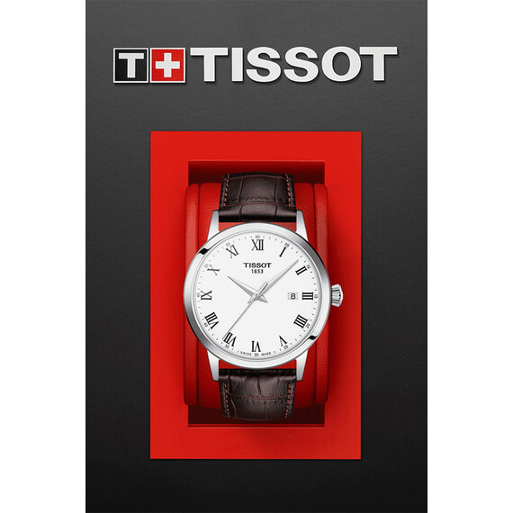 Pánské hodinky Tissot Classic Dream Gent T129.410.16.013.00, Verze: hnědá , 6 image